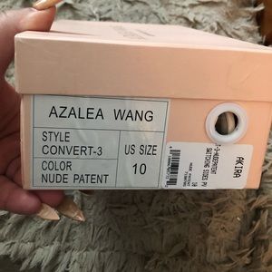 Azalea Wang clear pvc sandal
